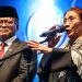 Menteri Kelautan dan Perikanan Edhy Prabowo dan Susi Pudjiastuti. (Kompas.com/Garry Lotulung)