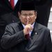 Menteri Pertahanan, Prabowo Subianto. (Antara)