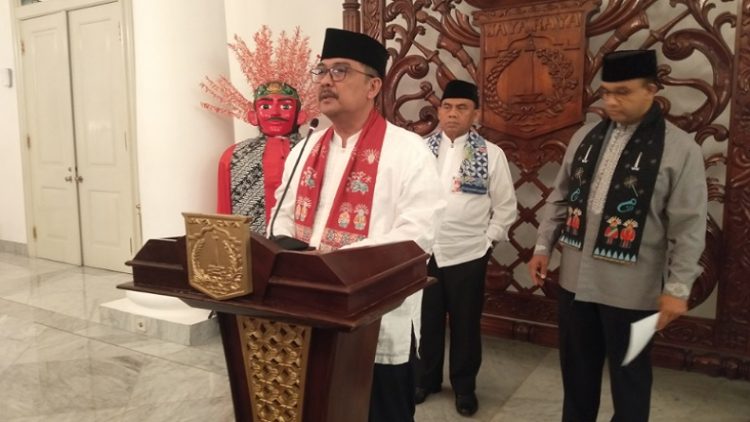 Kepala Bappeda DKI Jakarta Sri Mahendra.  (INews.id/Wildan Catra Mulia)