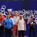 Atlet angkat besi Indonesia, Eko Yuli Irawan neraih medali emas pada Sea Games Filiphina 2019. (Kemenkopmk.go.id/Dwi Prasetya)