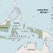 Lokasi Situs Leang Bulu’ Sipong 4 di kawasan Karst Maros Pangkep, Sulawesi Selatan. (Kim Newman)