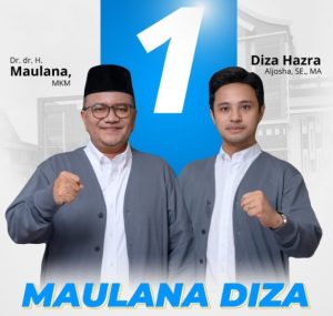 Maulana-Diza Menang 73,2 Persen. Ini Rincian Daerah Unggulannya